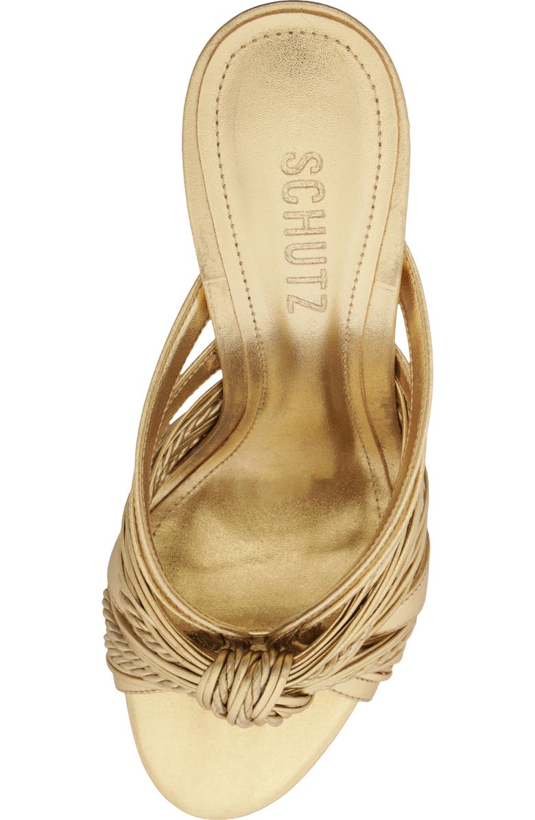 Schutz Gaya Sandal, Alternate, color, Platinum