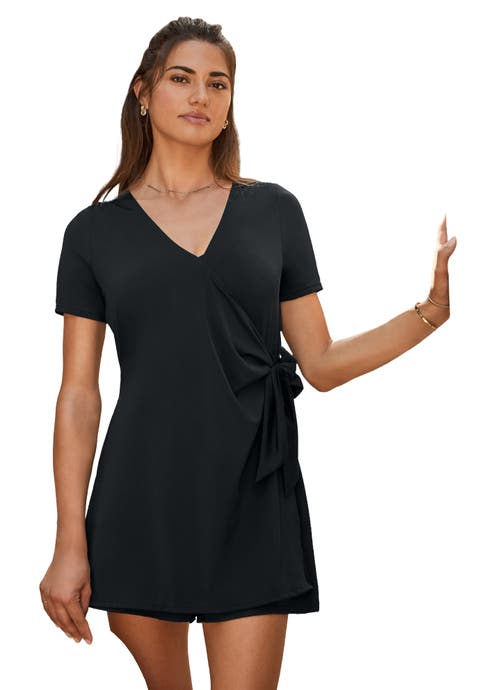 Tie Wrap Swim Romper
