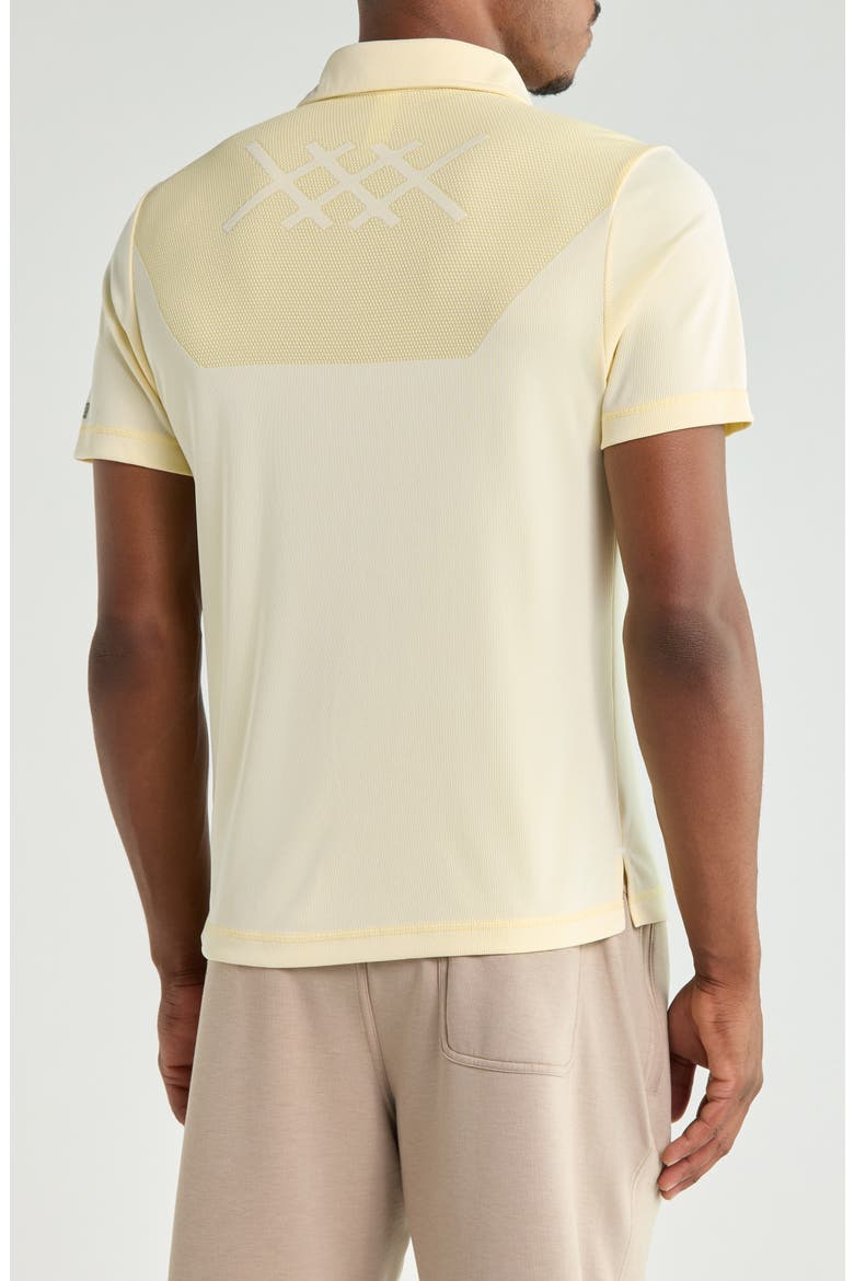 Cross-Court Performance Polo, Alternate, color, YELLOW DAWN