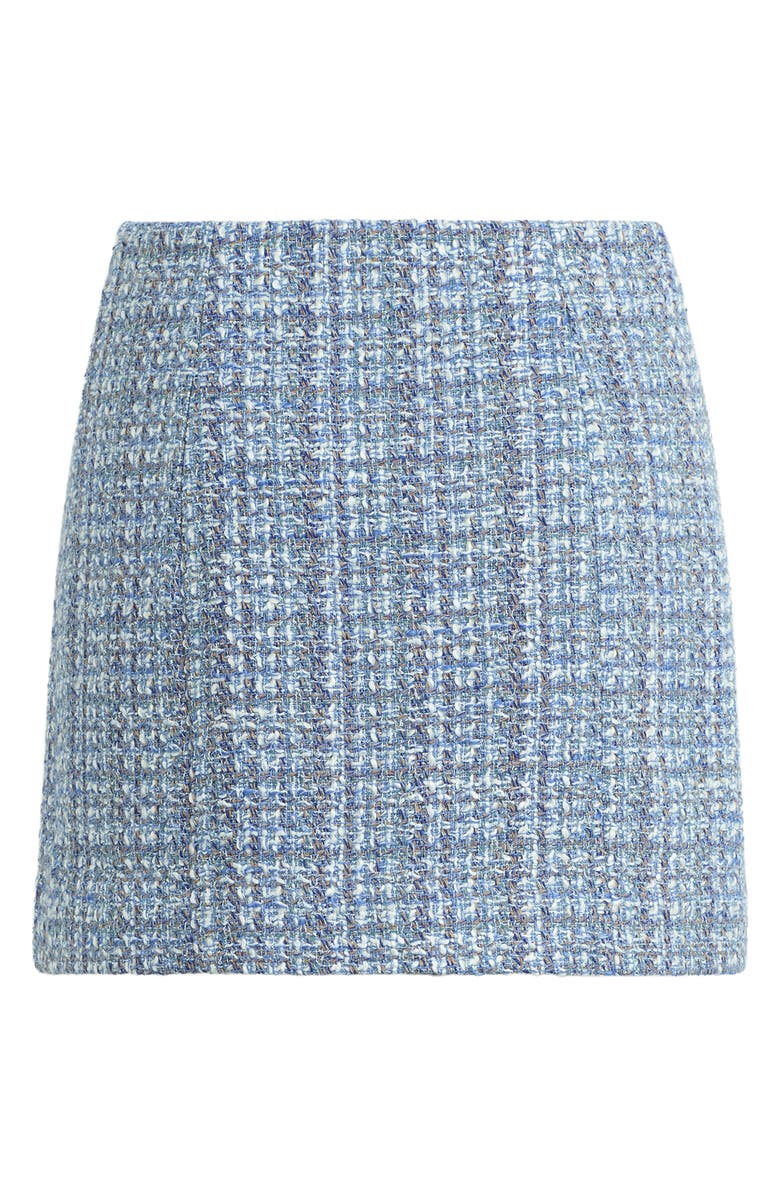 Favorite Daughter The First Wife Miniskirt, Alternate, color, Sky Blue Tweed