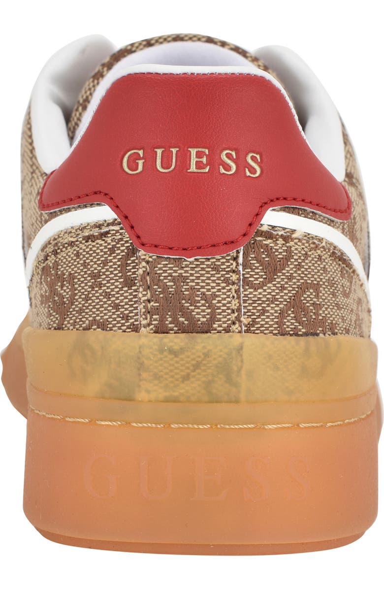 GUESS Inart Sneaker, Alternate, color, Medium Brown