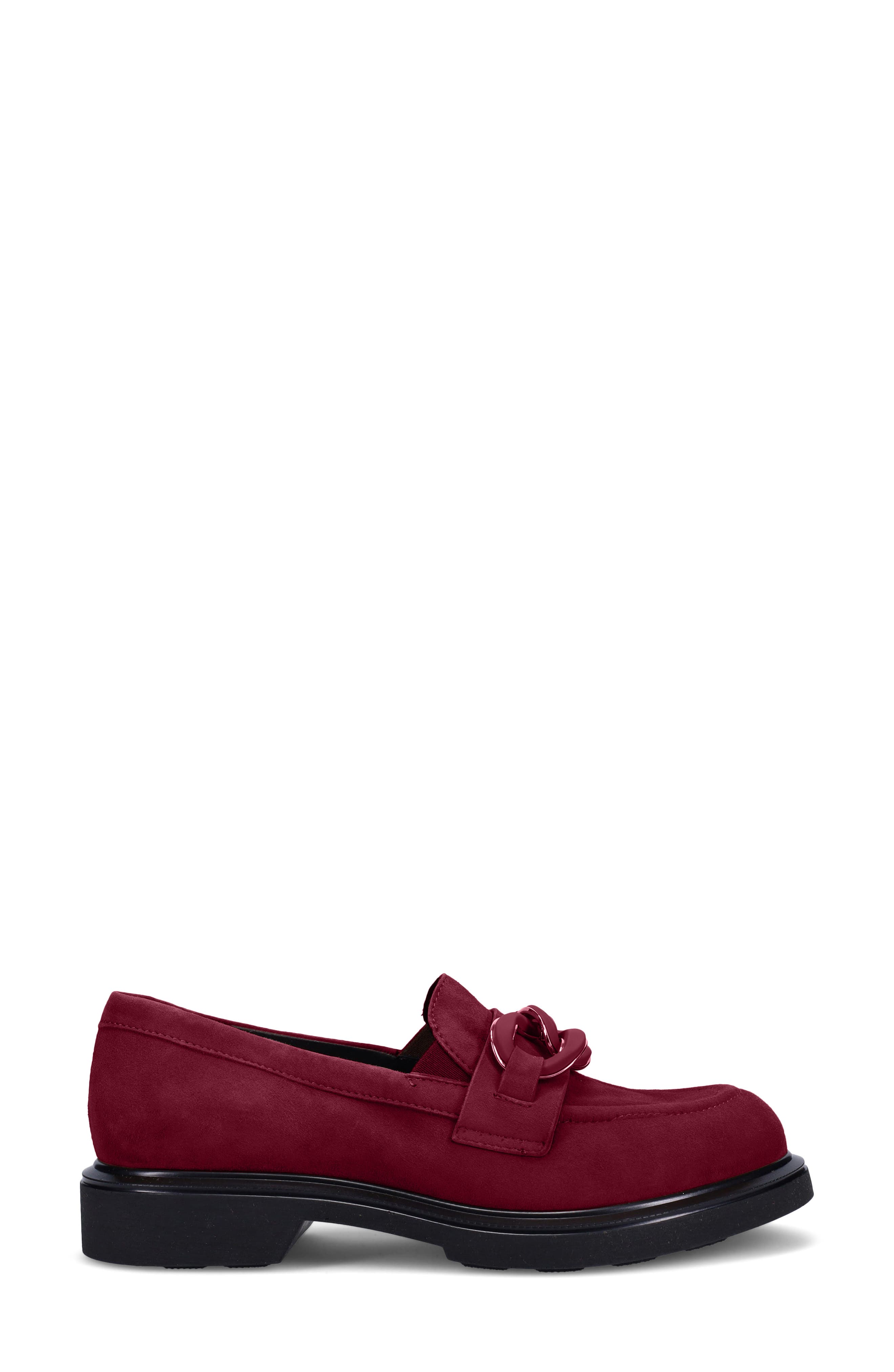 Allison Water Resistant Chain Loafer, Alternate, color, WINE