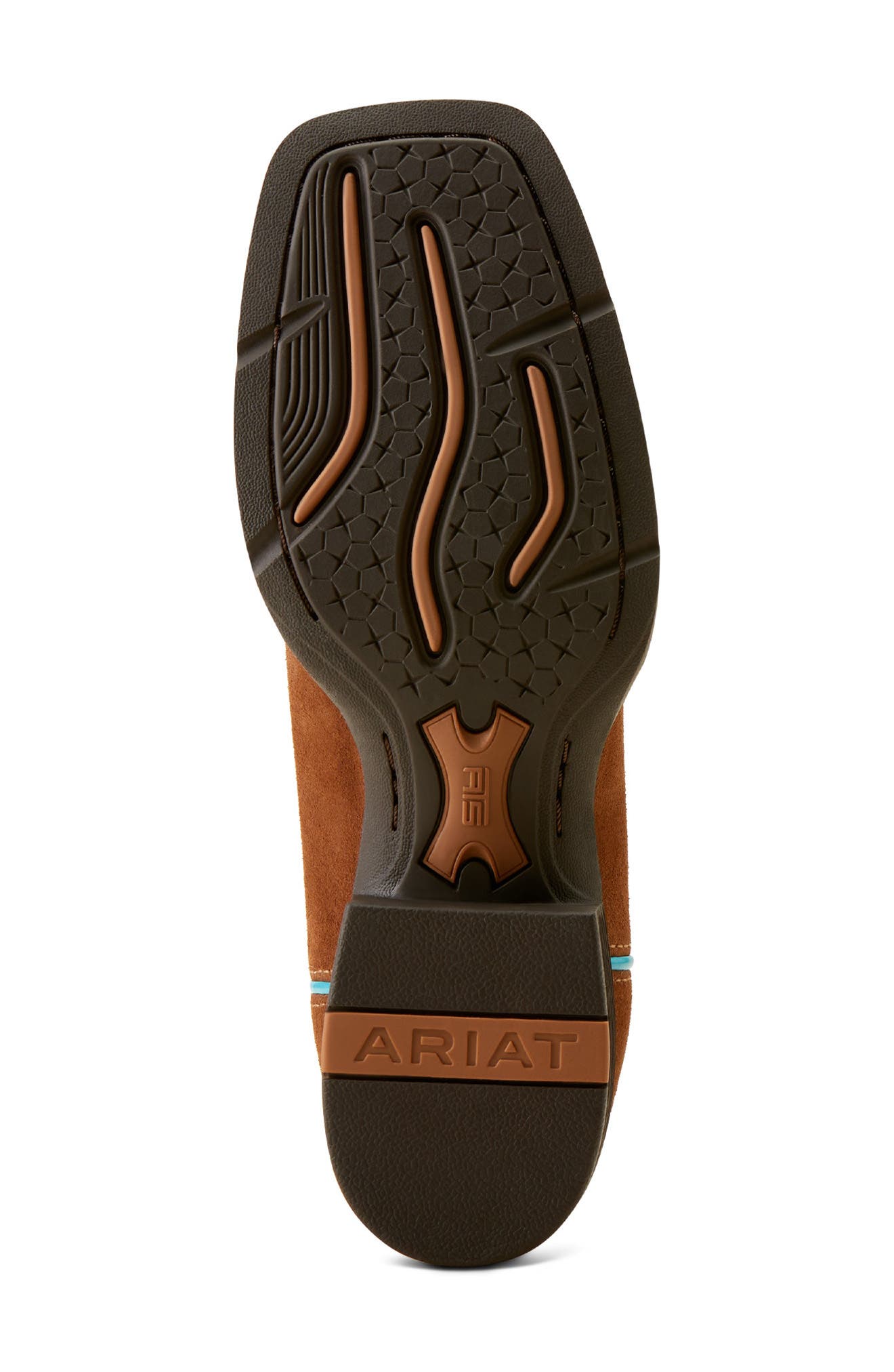 Ariat Round Up Ruidoso Leather Cowboy Boot, Alternate, color, Brown