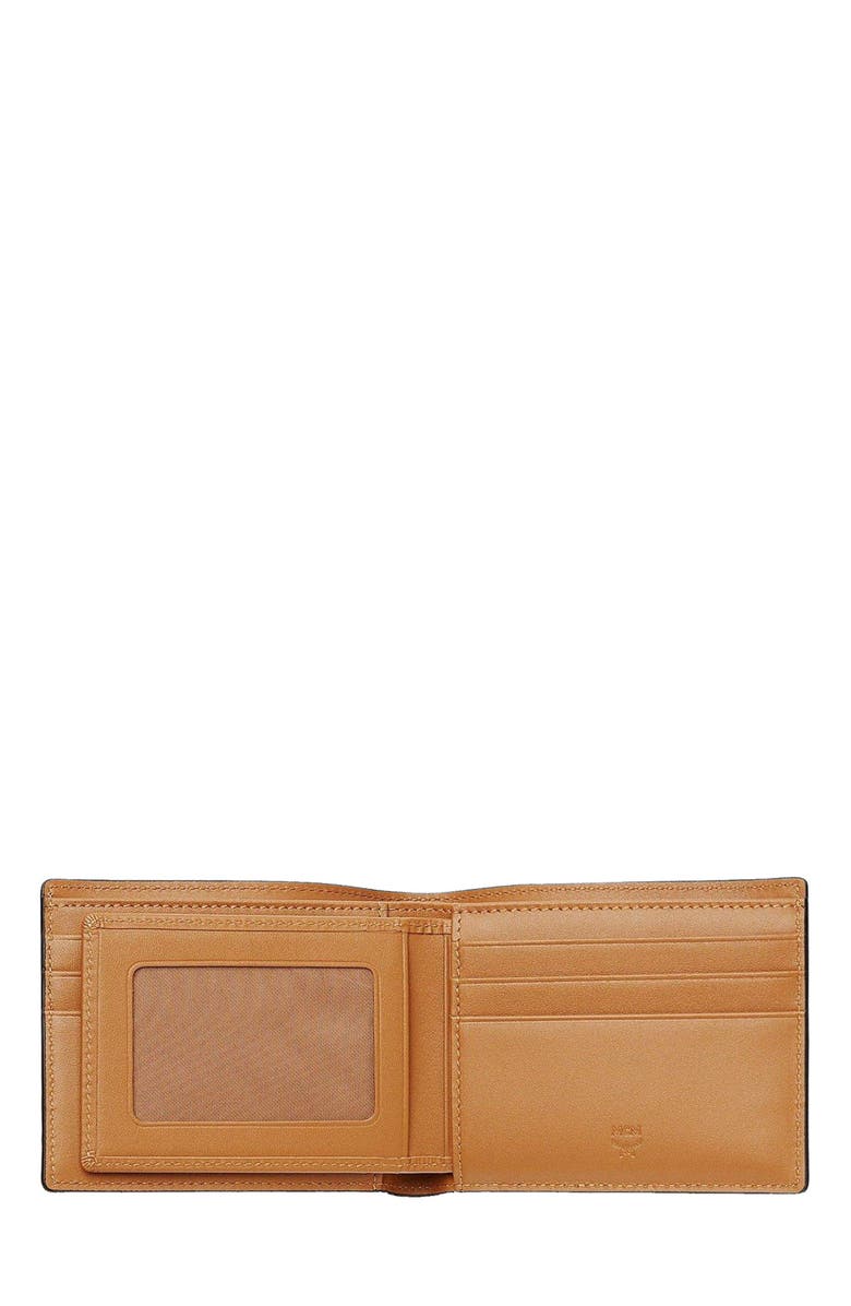 MCM Bifold Wallet with Card Case in Visetos Original, Alternate, color,