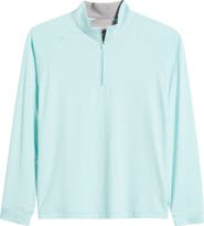 johnnie-O Freeborne PREP-FORMANCE Quarter Zip Pullover