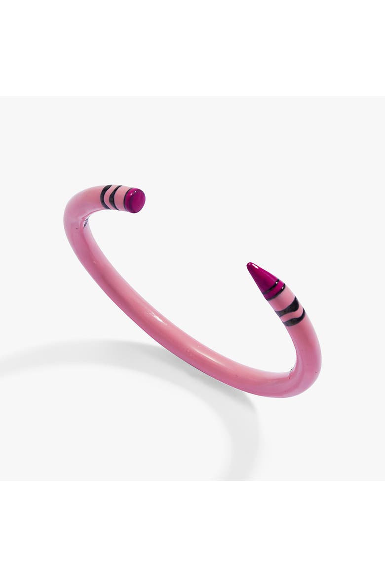 Crayola Tickle Me Pink Crayon Cuff, Alternate, color, Pink