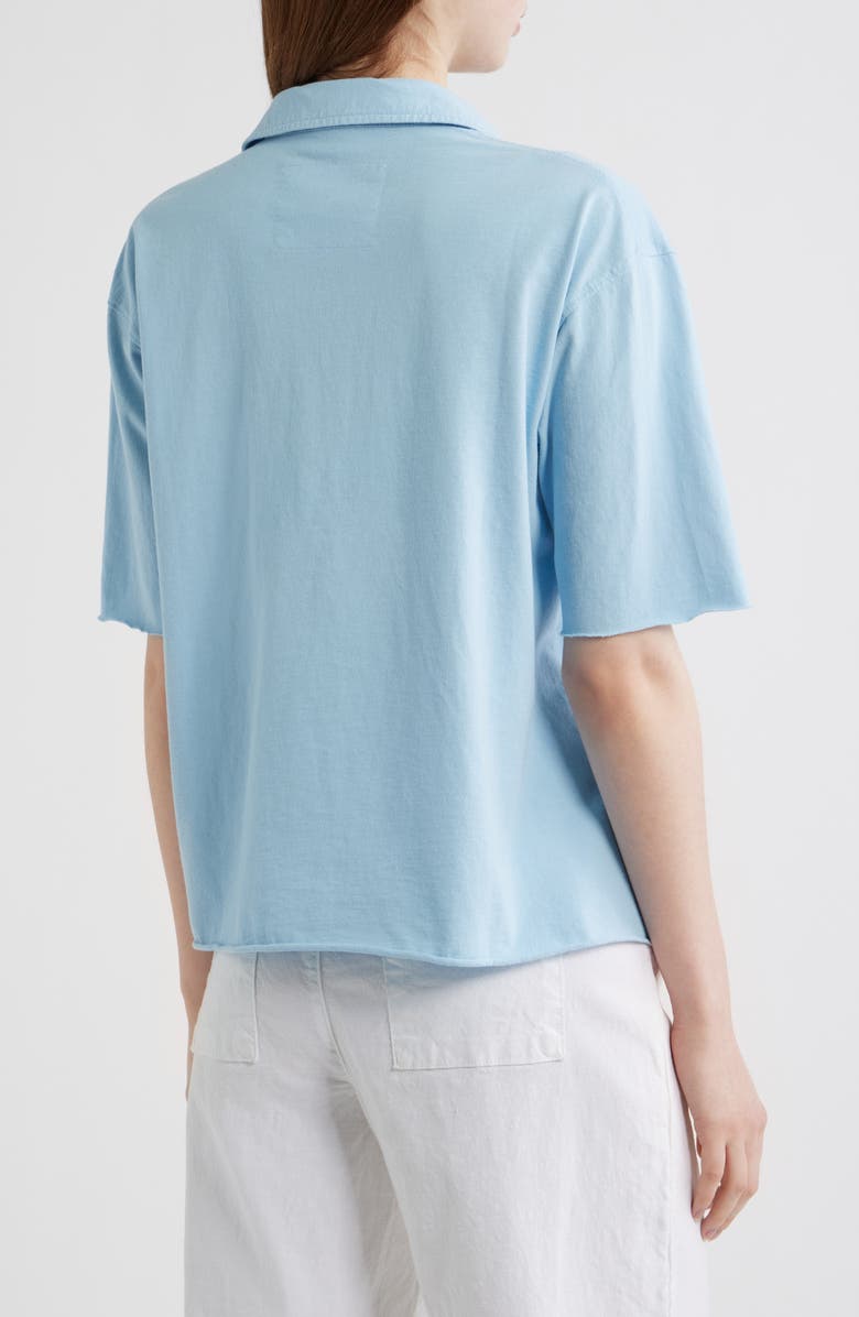 Frank & Eileen Patty Popover Cotton Top, Alternate, color, Dive Blue