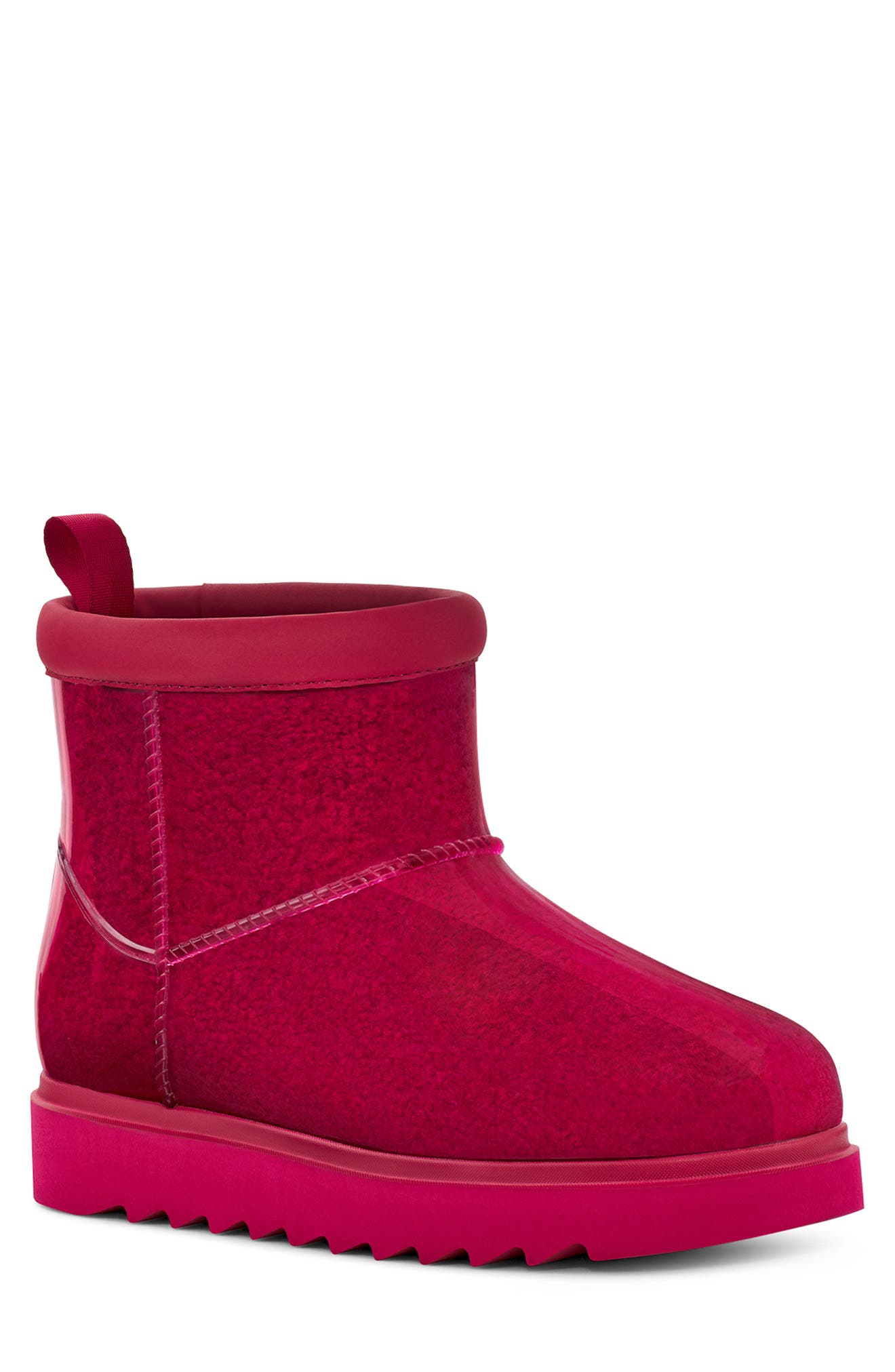 KOOLABURRA BY UGG Classic UGGpure™ Faux Shearling Lined Boot, Main, color, RED