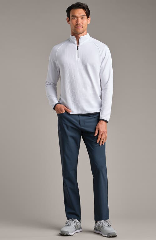 Rhone Founders Golf Quarter Zip In Bright White