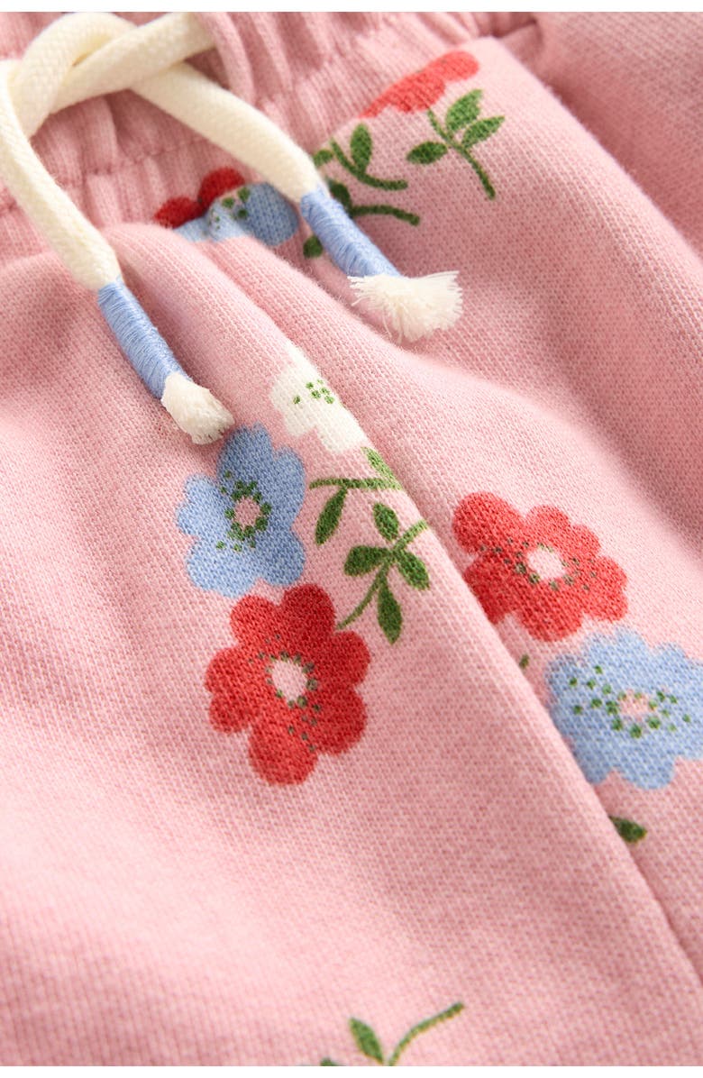 Mini Boden Kids' Print Cotton Joggers, Alternate, color, Hotchpotch Floral
