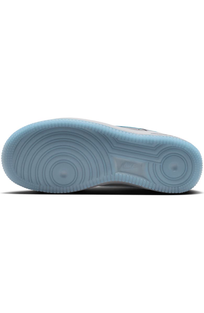 Nike Kids' Air Force 1 SE Basketball Sneaker, Alternate, color, Pencil Point/ Blue/ Wolf Grey