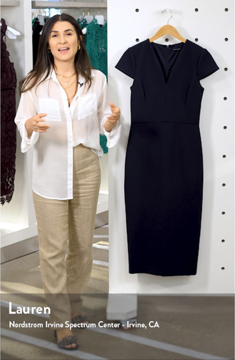 Midi Sheath Dress, sales video thumbnail