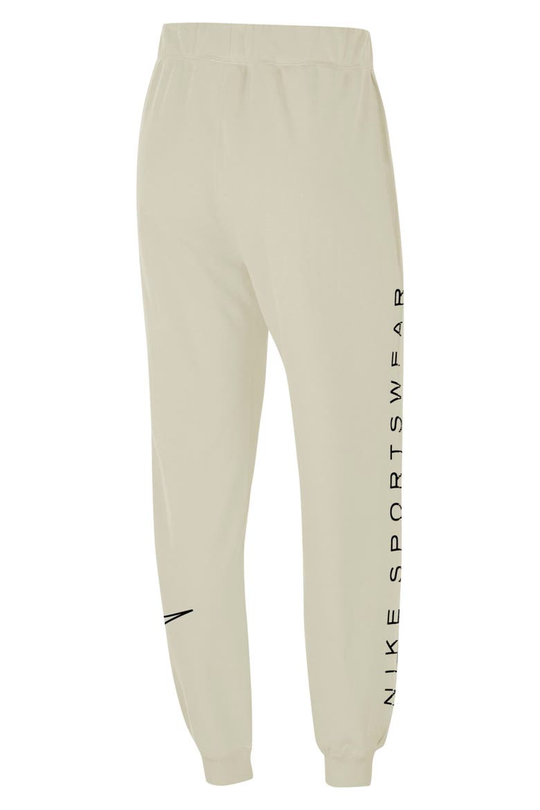 Sportswear Women's Fleece Pants, Alternate, color, LIGHT BONE/ BLACK
