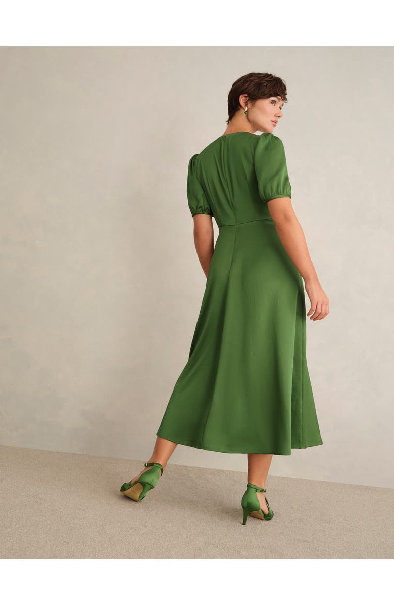 HOBBS LONDON Isabelle Dress, Alternate, color, Bay Leaf Green