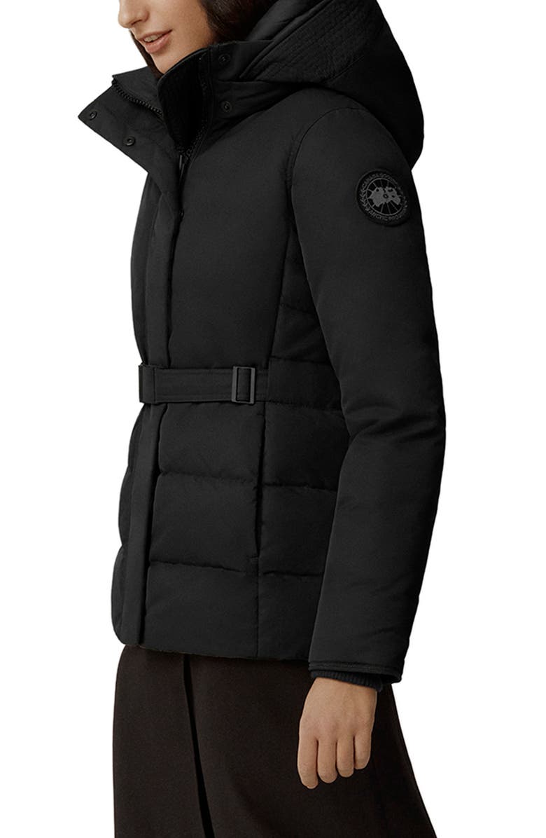 Canada Goose Marlow Water Resistant Recycled Nylon Hooded Down Coat, Alternate, color, 
