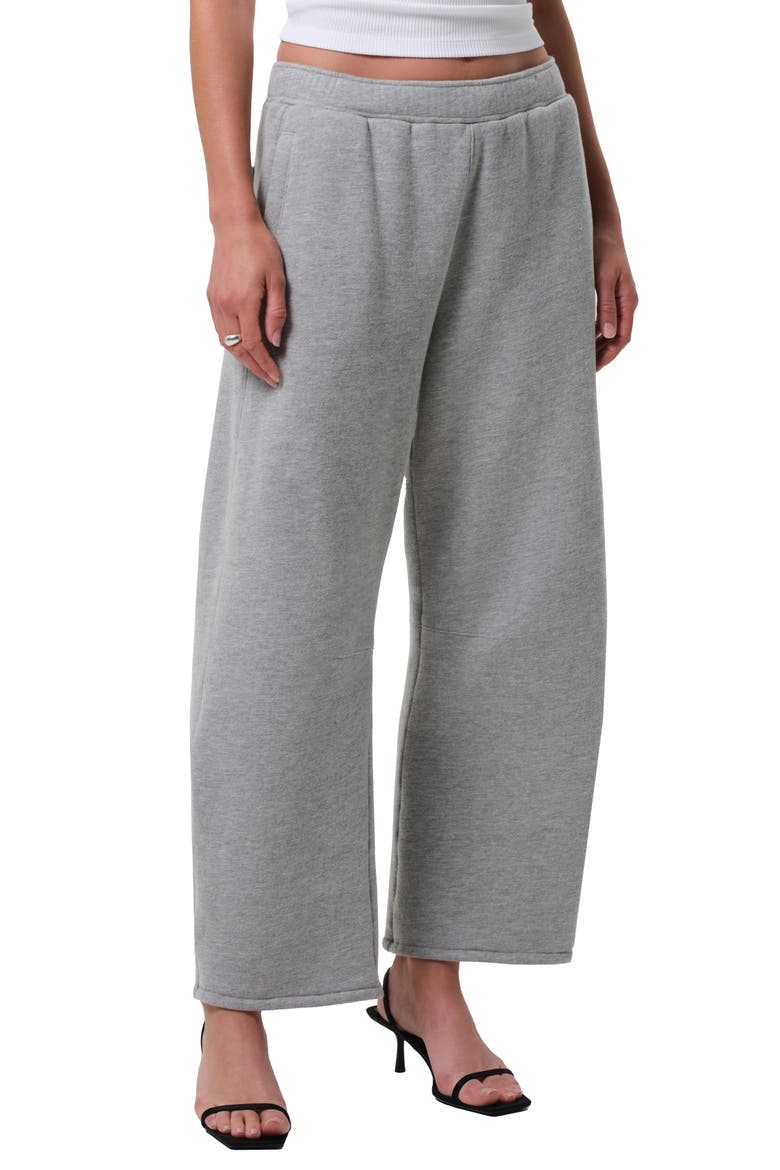 Miro Cotton Blend Sweatpants, Main, color, HEATHER GREY L