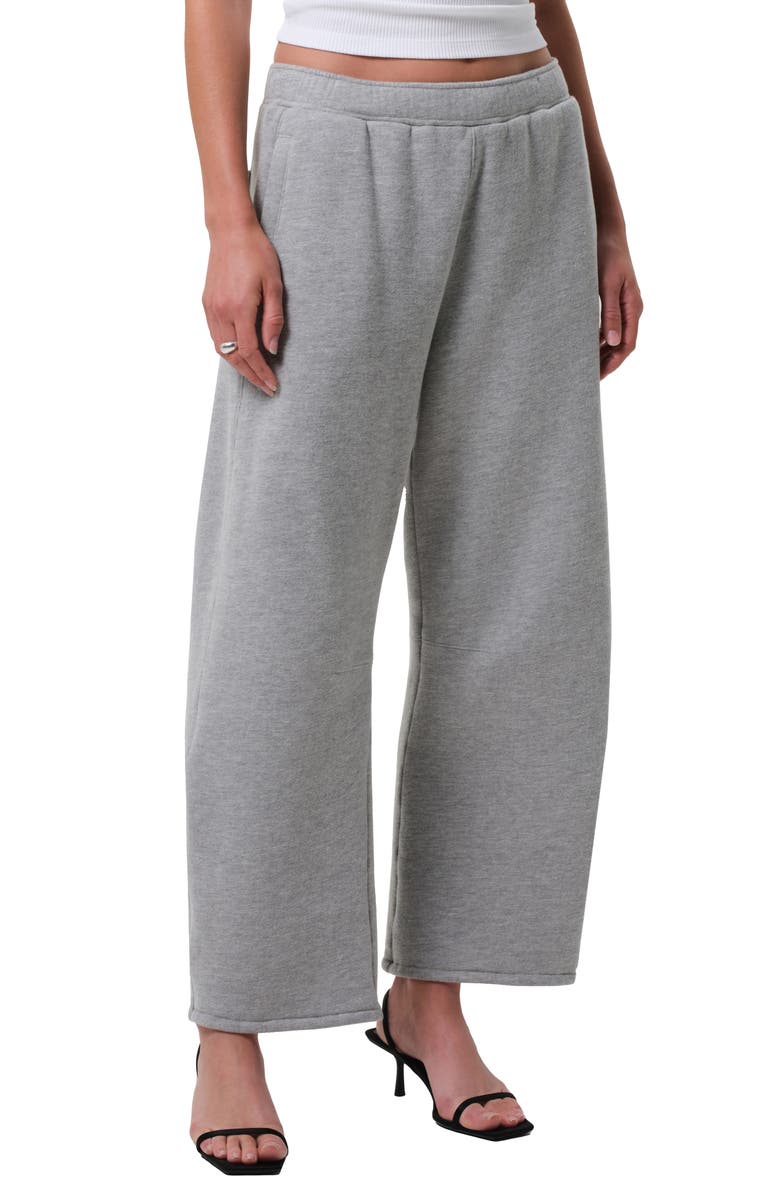 Citizens of Humanity Miro Cotton Blend Sweatpants, Main, color, Heather Grey