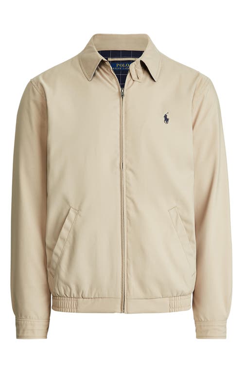 Polo Ralph Lauren Mens Lightweight Windbreaker Regular Big Tall In Khaki Uniform