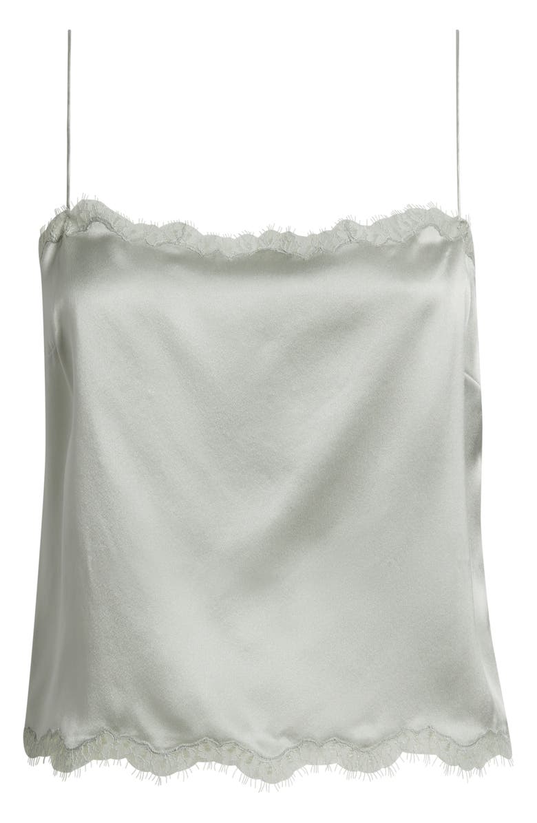 DÔEN Loure Lace Camisole, Alternate, color, Eucalyptus