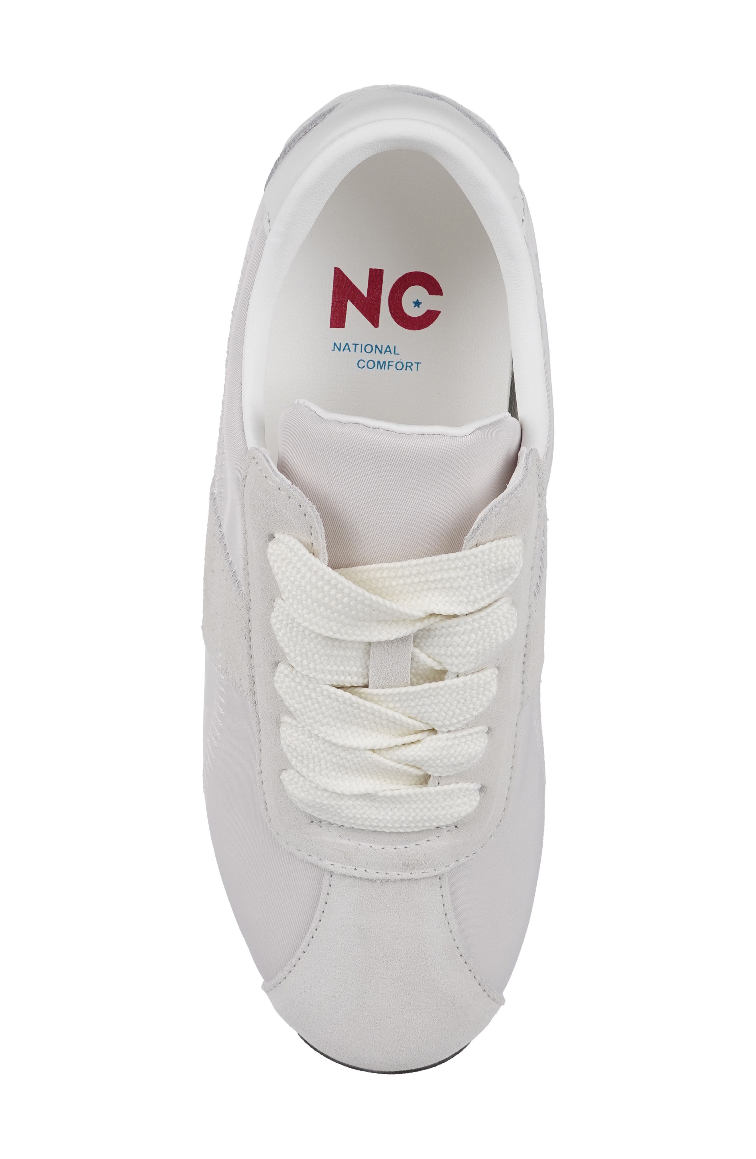 Sneaker, Alternate, color, OFF WHITE SUEDE