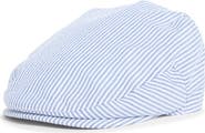 Brooks Brothers Ivy Stripe Seersucker Newsboy Cap