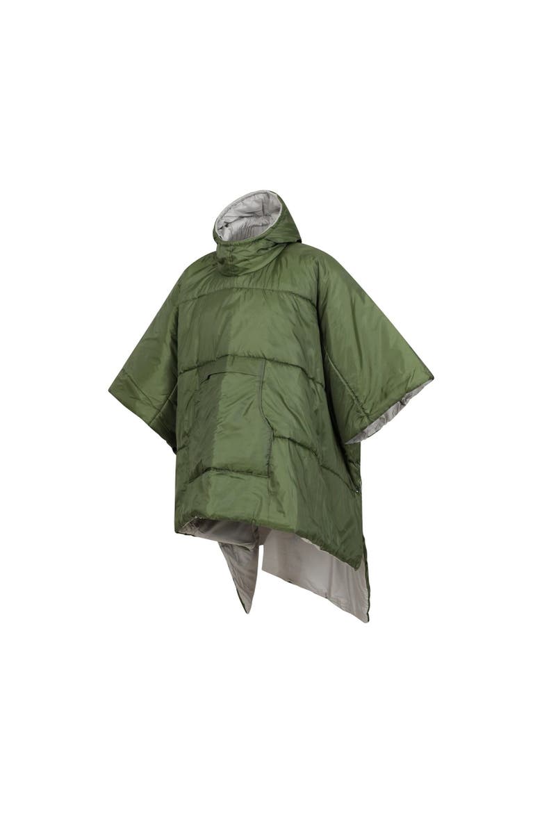 Hoodie Blanket, Alternate, color, Green