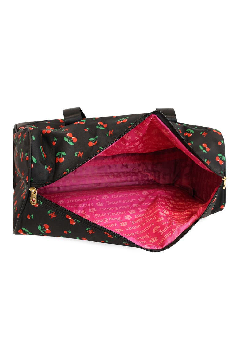 Jada 22 Inch Rolling Duffel Bag, Alternate, color, BLACK CHERRY