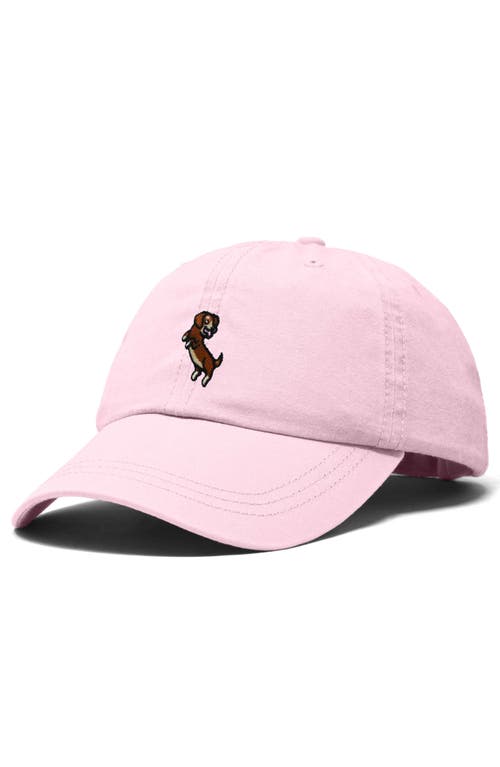 DALIX DALIX DACHSHUND EMBROIDERED DAD CAP
