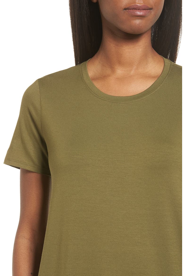 Short Sleeve Jersey Tee, Alternate, color, OLIVE