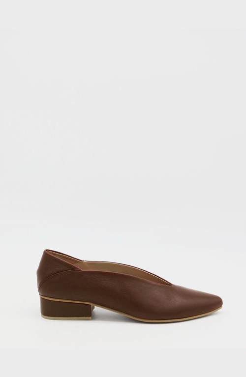 Stivali New York Louvre Slip On Loafers In Brown