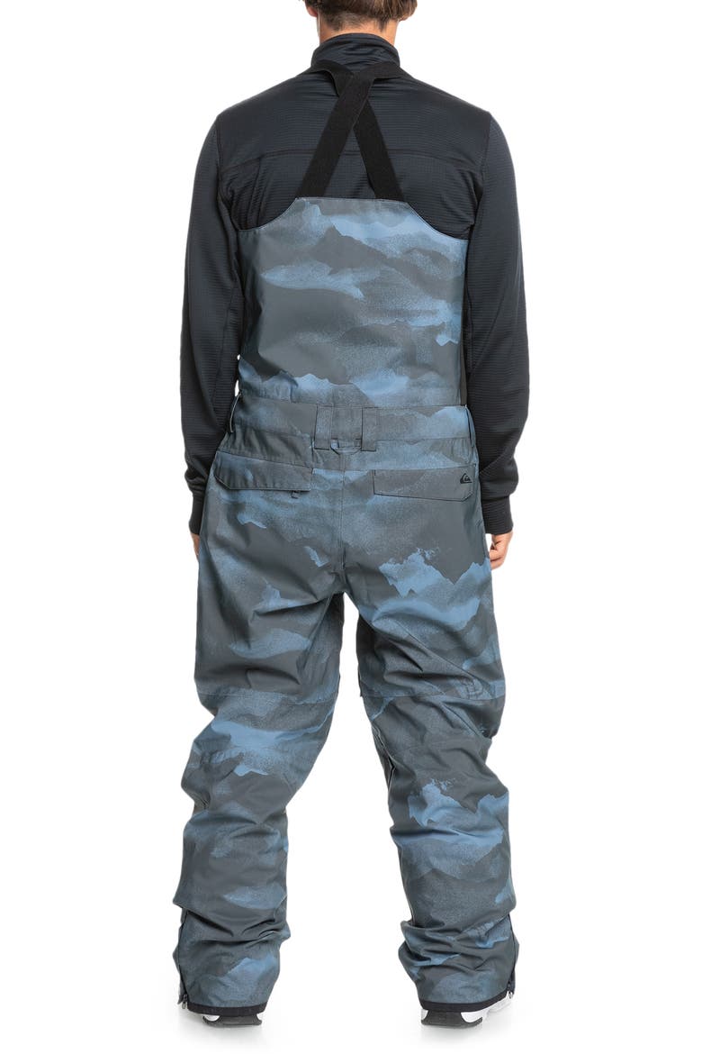 Utility Waterproof Snow Bibs, Alternate, color, MOUNTAIN SPRAY FLINT