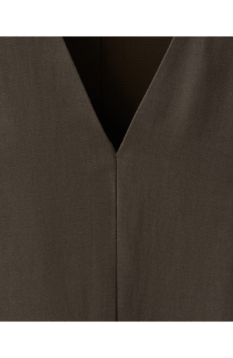 MANGO Double Belt A-Line Dress, Alternate, color, 