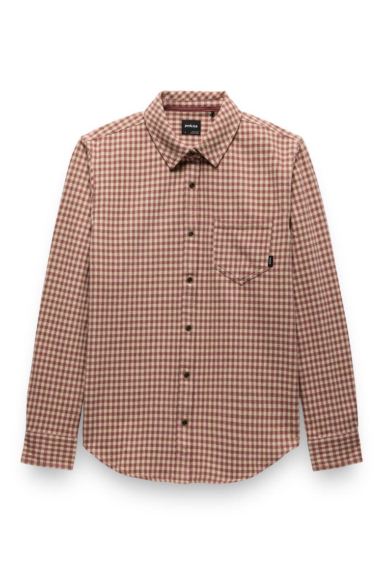 Golden Canyon Organic Cotton Flannel Shirt, Alternate, color, NEWBERRY