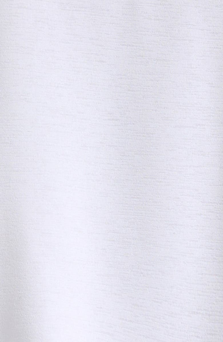 Zella Girl Kids' Breezy Split Handkerchief Hem Top, Alternate, color, White