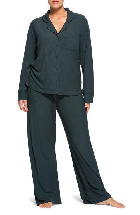 Soft Lounge Rib Sleep Set (Regular & Plus)