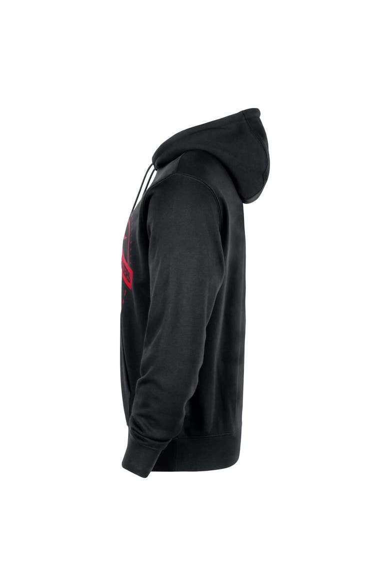 Men's Nike Black Portland Trail Blazers 2025/26 Authentic Practice Club Pullover Hoodie, Alternate, color, Black