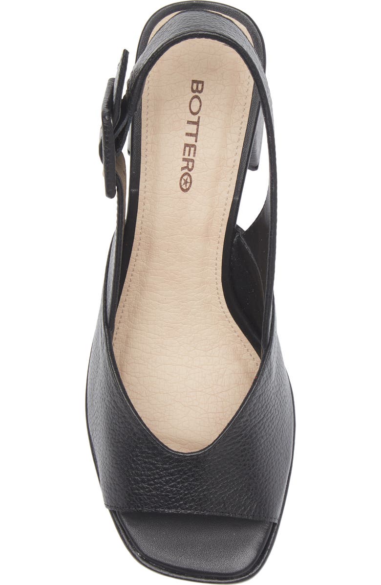 Bottero Britnet Slingback Platform Sandal, Alternate, color, Preto