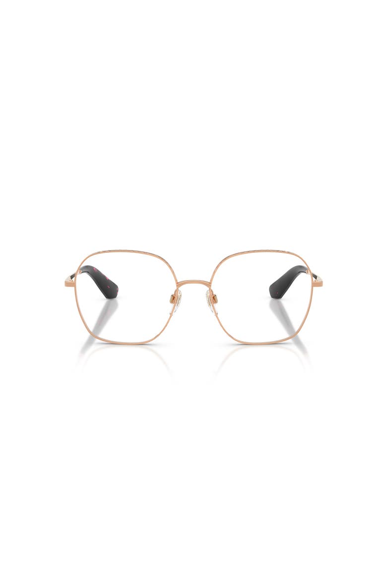 55mm Square optical glasses, Alternate, color, Pink
