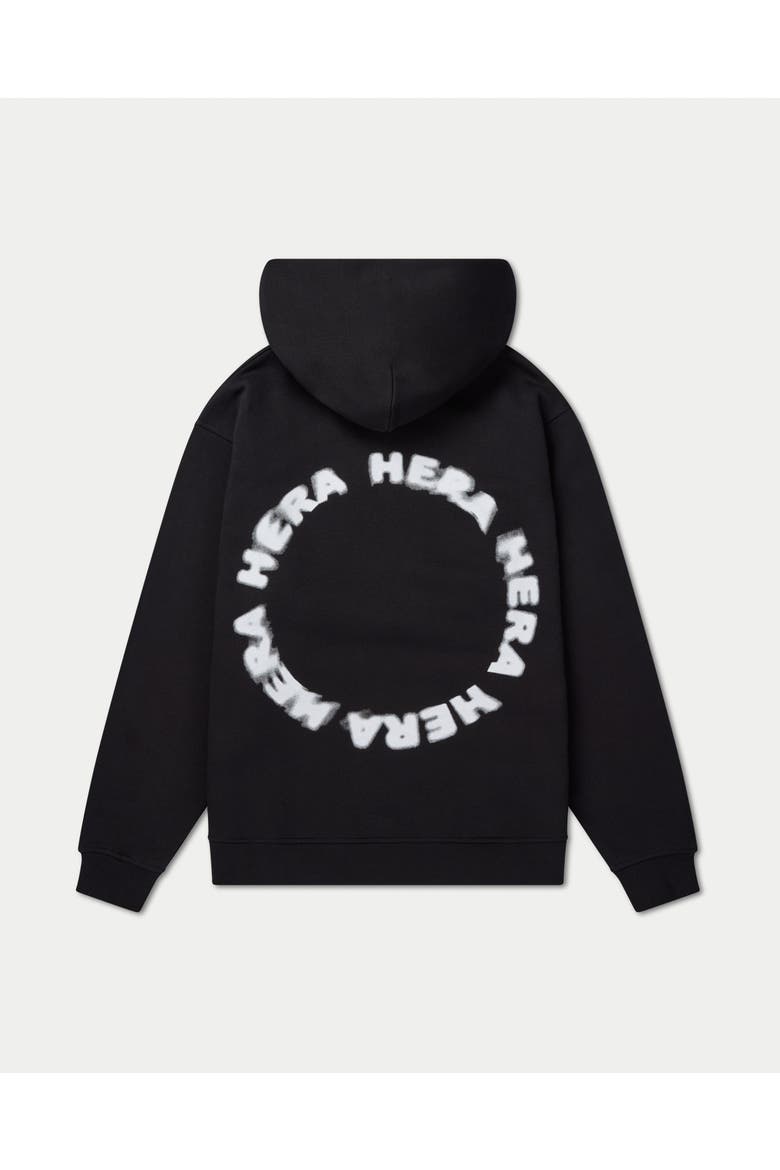 Motion Long Sleeve Oversized Hoodie, Alternate, color, Black