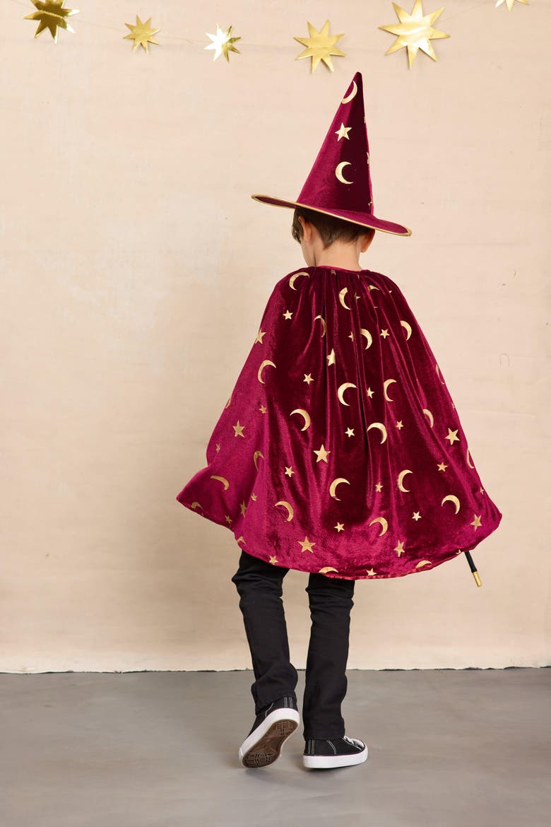 Magician Hat for Kids, Alternate, color, Burgundy