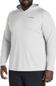 Columbia Big & Tall PFG Solar Stream Long-Sleeve Hooded T-Shirt