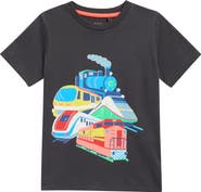 Mini Boden Kids' Cotton Graphic T-Shirt