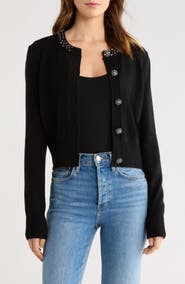 Splendid Montana Crystal Embellished Cardigan