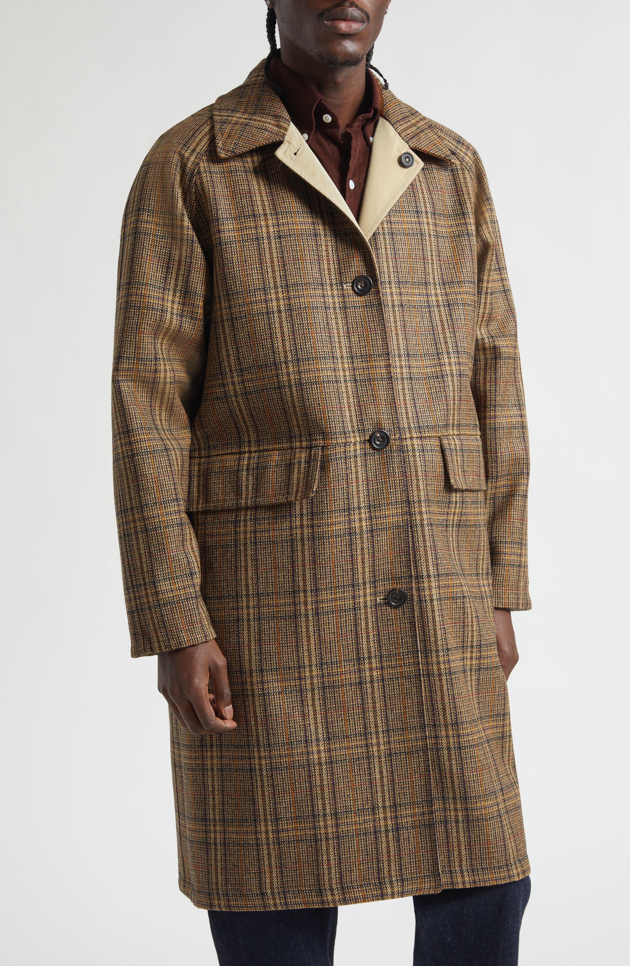 Reversible Single Breasted Mac Jacket - image 2
