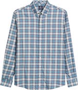 johnnie-O Feldy Plaid Stretch Button-Down Shirt