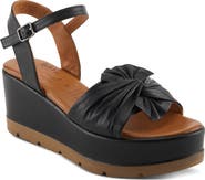 Spring Step Wakefield Ankle Strap Platform Wedge Sandal