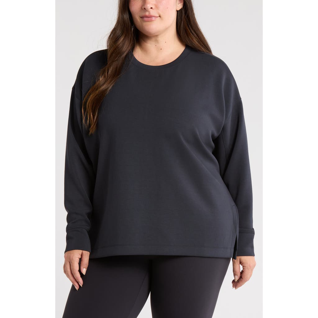 Zella Ultrasoft Scuba Tunic In Blue