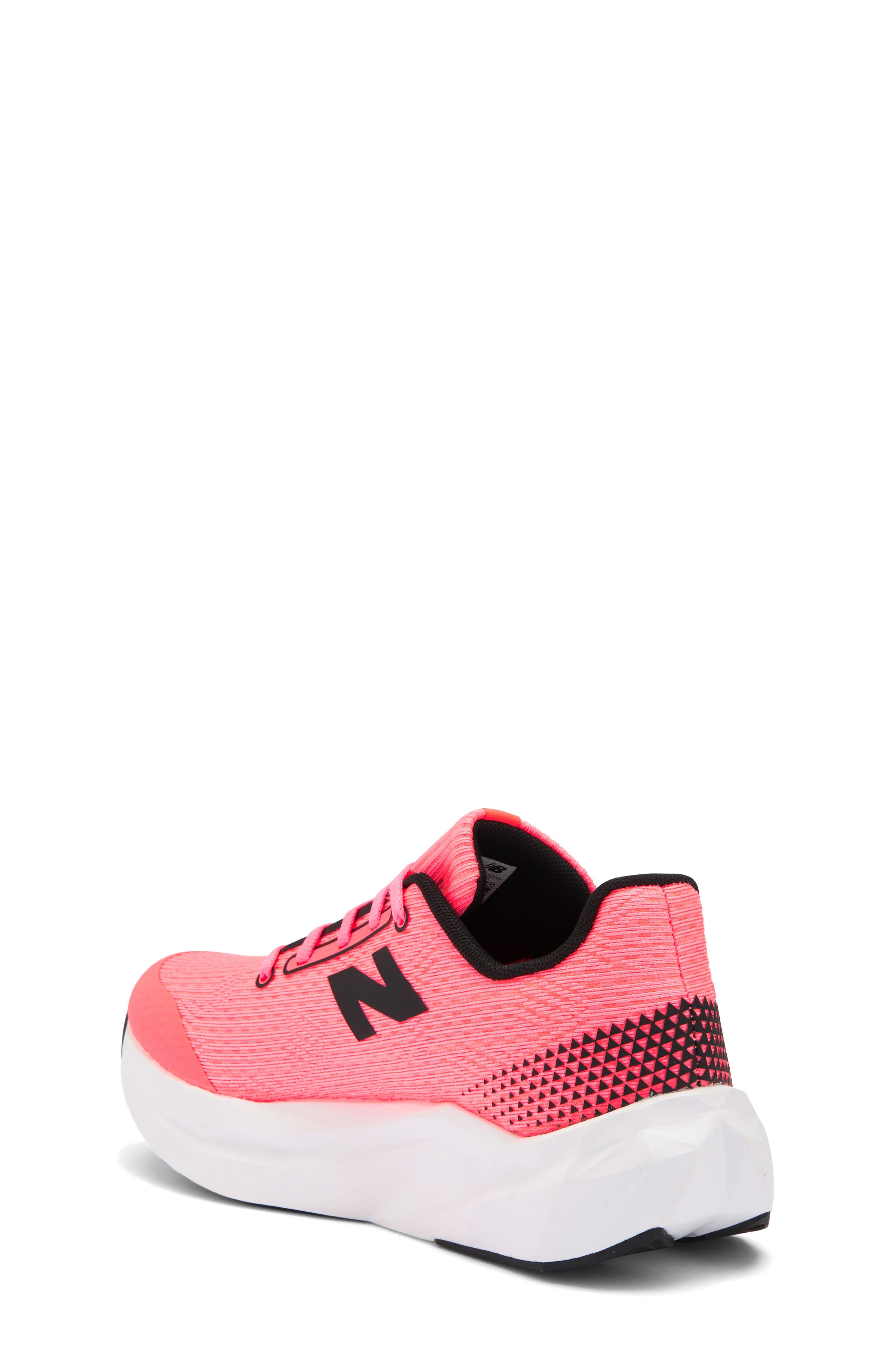 New Balance Kids
 FuelCell Propel v5 Running Shoe, Alternate, color, Ultra Pink/ Black