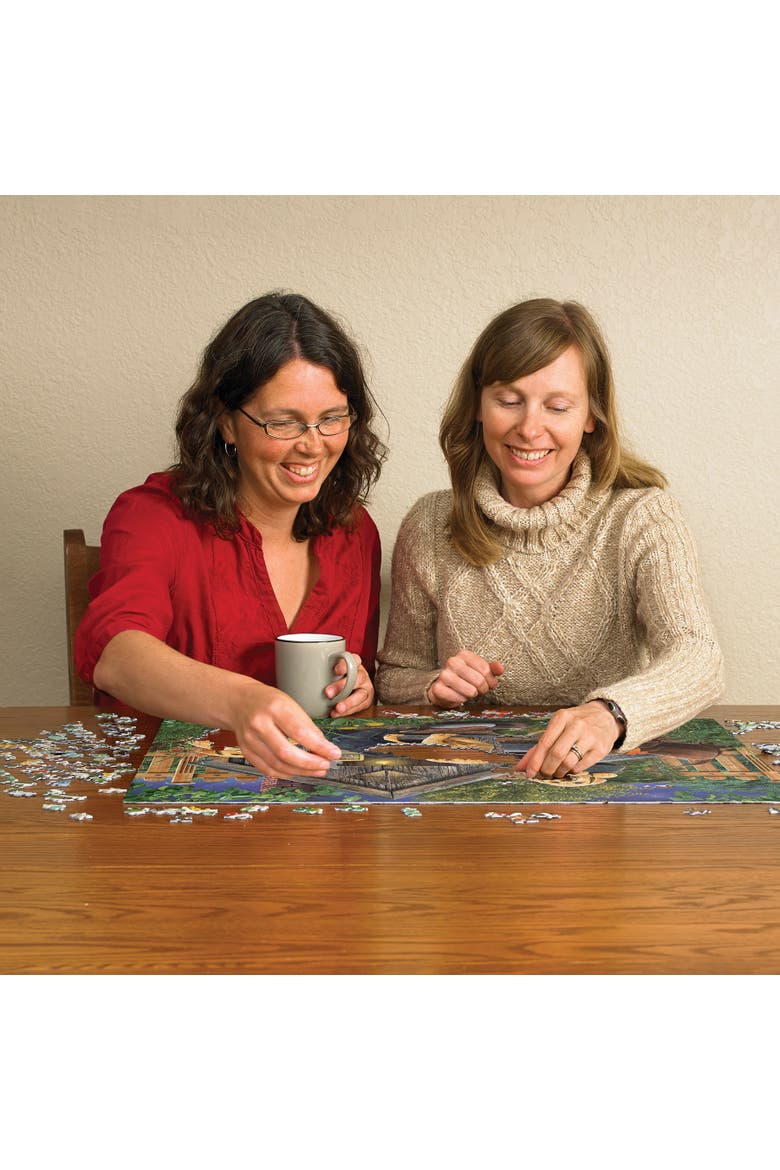 In The Doghouse 1000 Piece Puzzle, Alternate, color, Multicolored