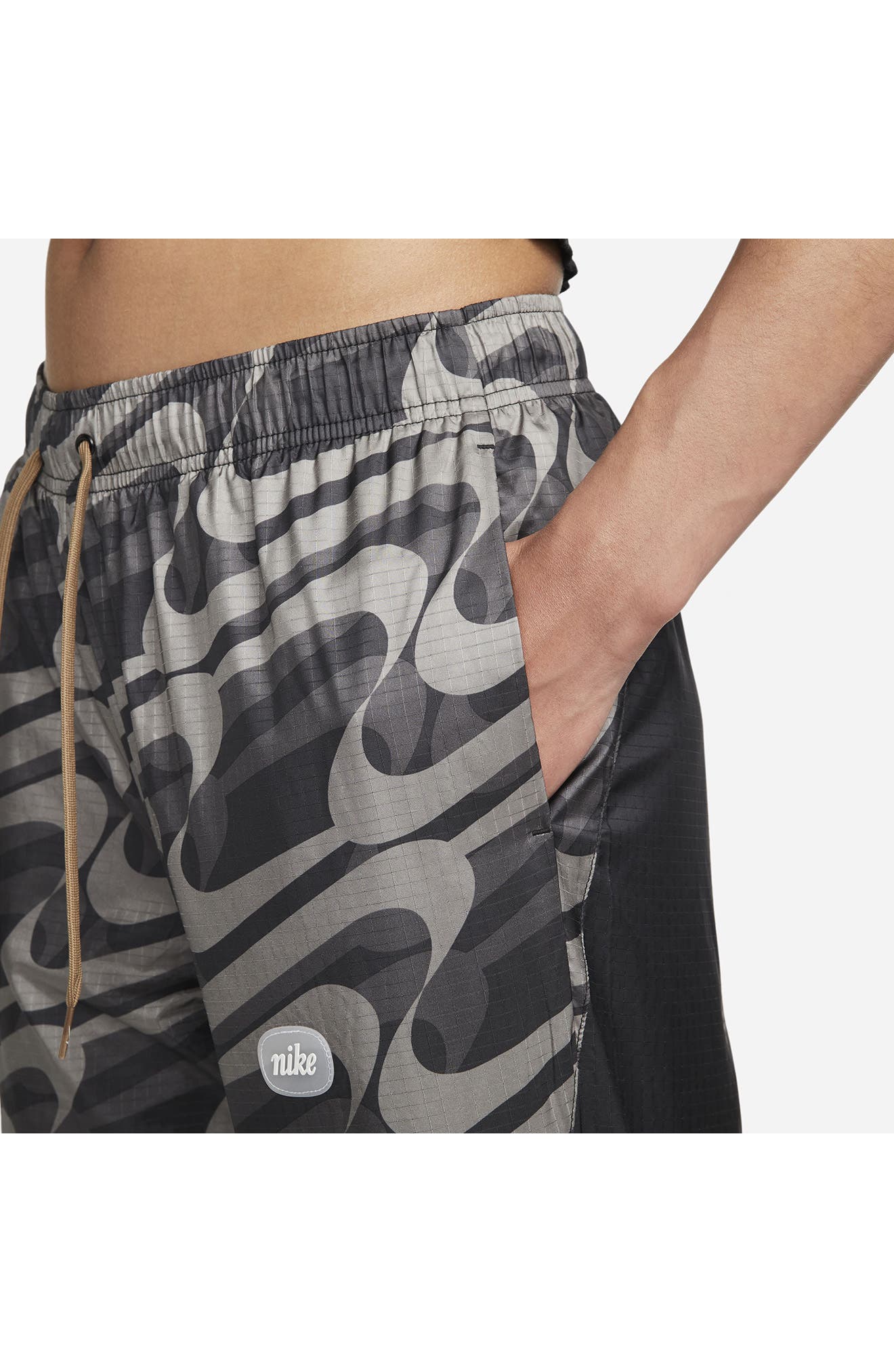 sportswear icon clash woven sweatpants